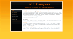 Desktop Screenshot of allcamper.com